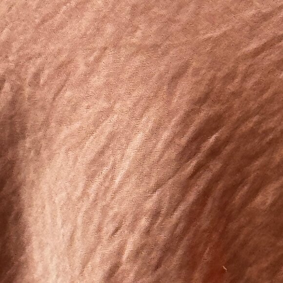 New! Selfie Leslie Tie Back Mini Slip Dress in Satin Apricot Size Small - Picture 5 of 10